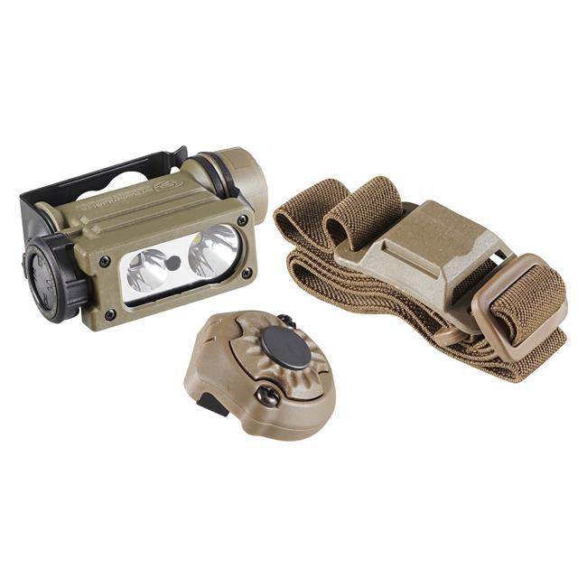 streamlight sidewinder compact ii multiled military flashlight and IR LEDs Streamlight Sidewinder CmpctIII MF Tilt