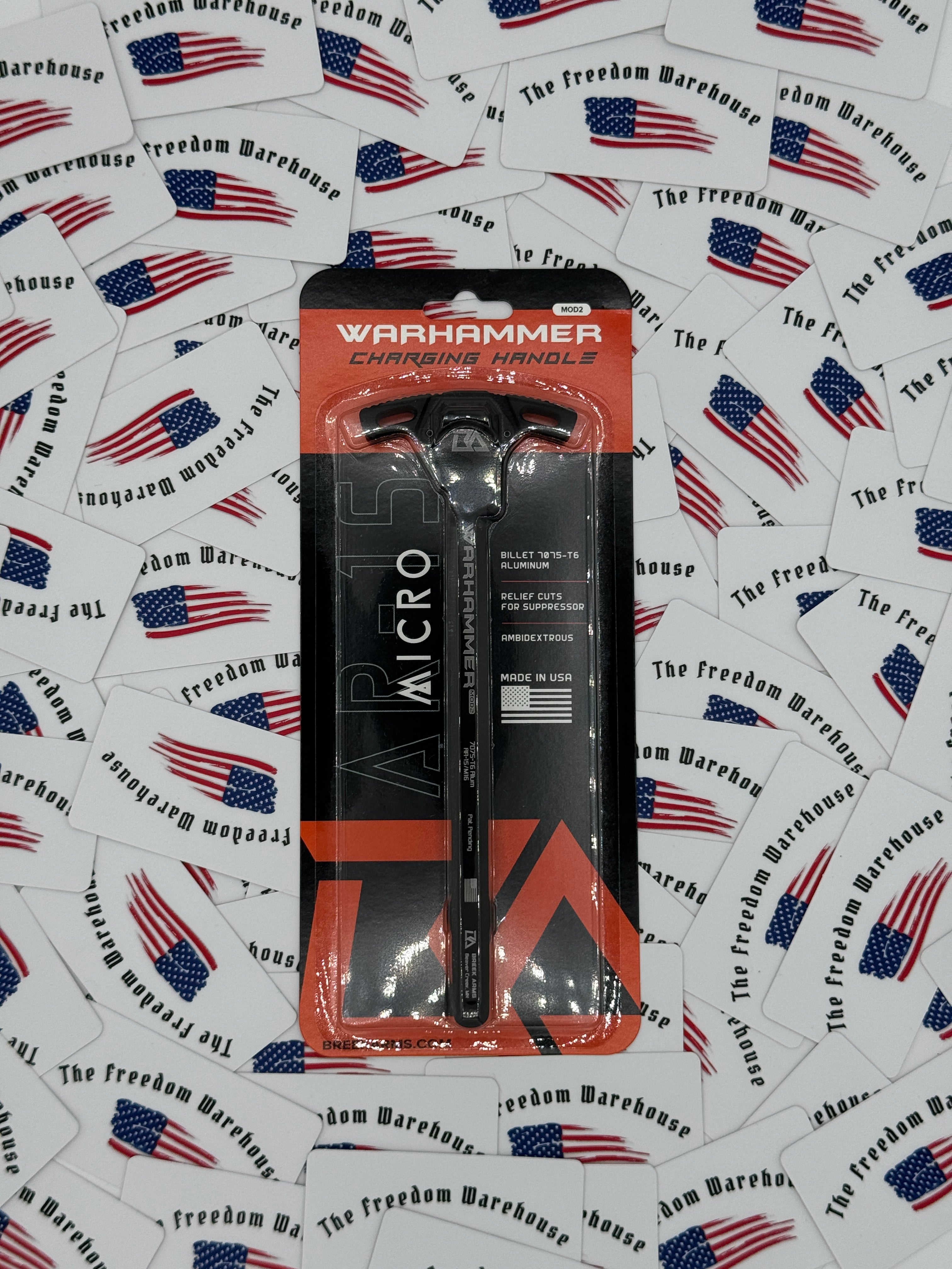 Breek Arms WARHAMMER Micro Mod2 AR-15 Ambidextrous Charging Handle
