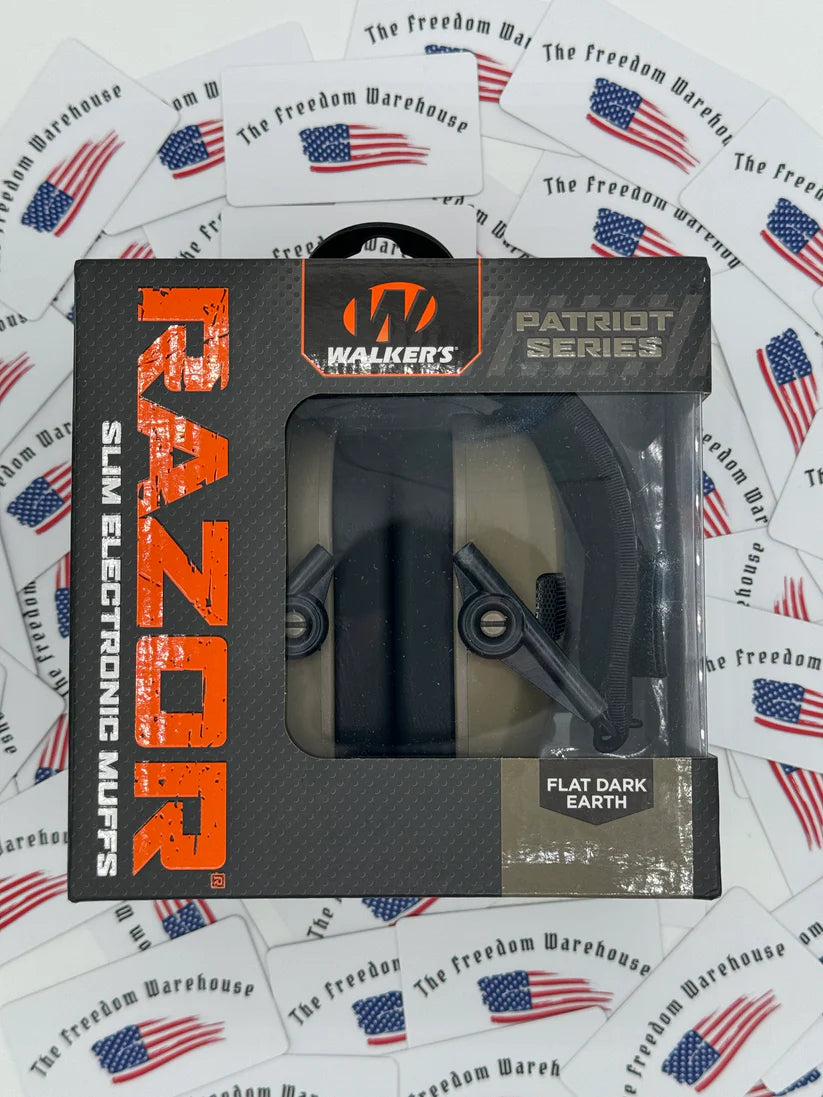 Walker Razor Slim Electronic Earmuff Review - Patriot Series