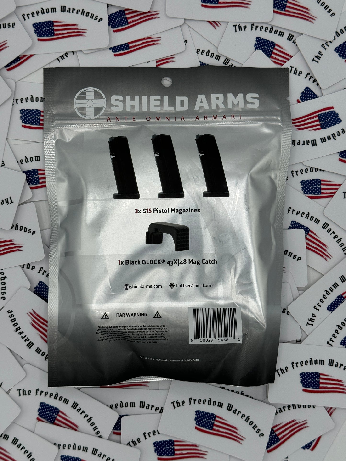 Shield Arms S15 Gen 3 Starter Kit for Glock 43X/48 3-Pack