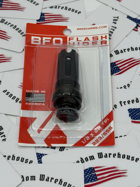 Breek Arms BFO Flash Hider Cage Style - 5.56 / 223 1/2x28 Threads
