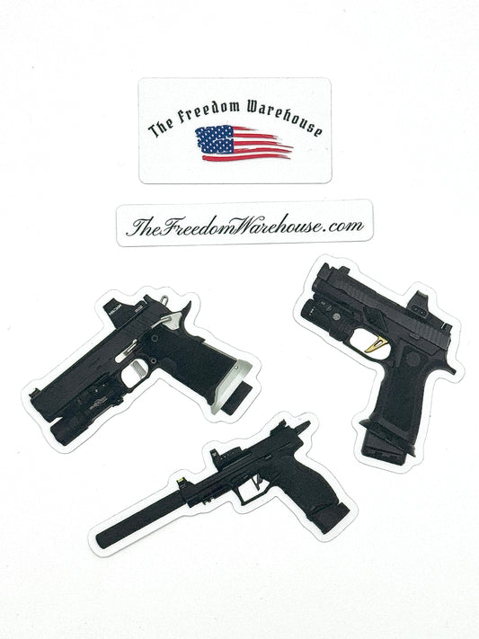 The Freedom Warehouse Limited Edition Sticker Pack