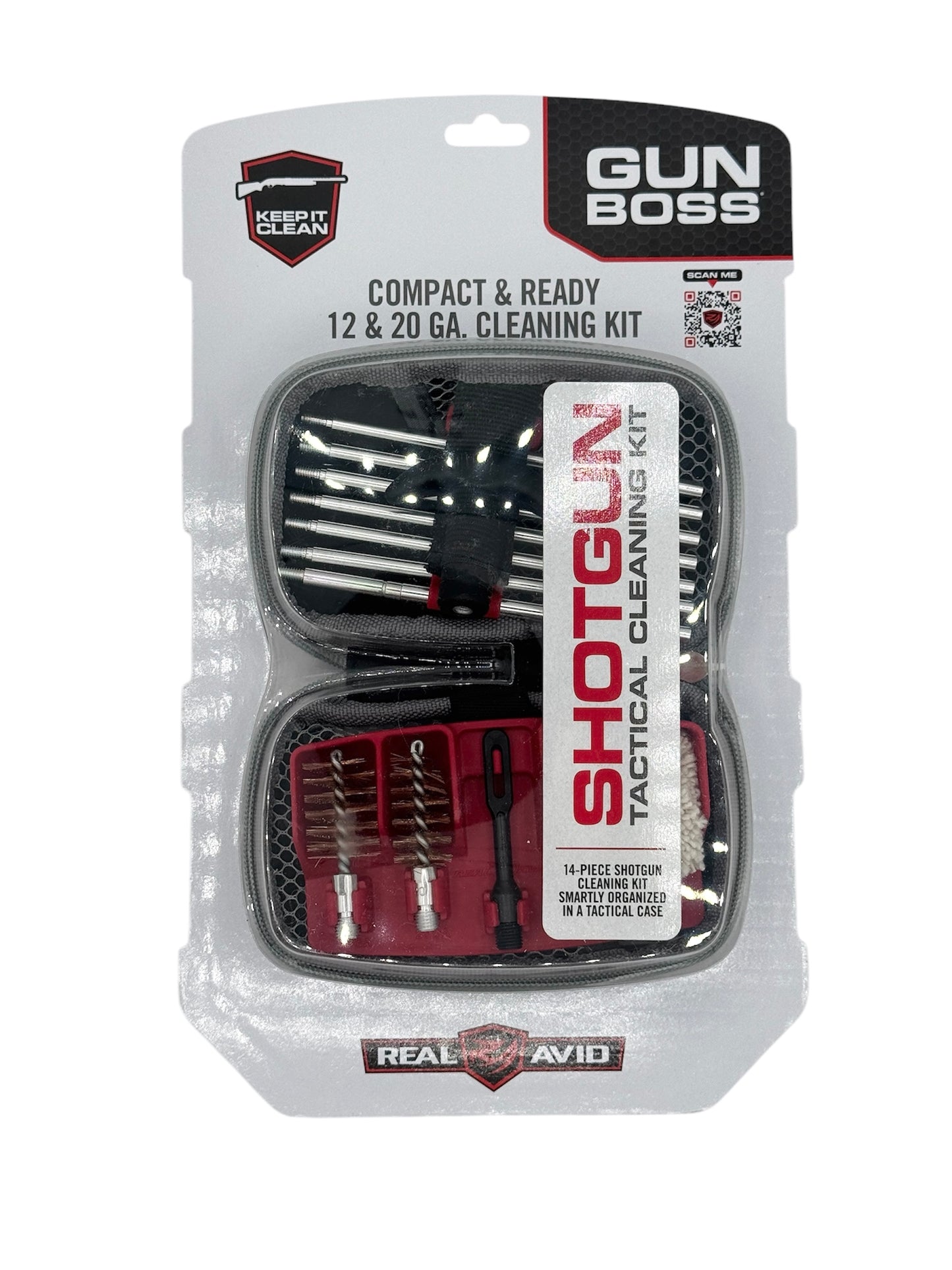 Real Avid GUN BOSS - SHOTGUN CLEANING KIT - 12ga & 20ga