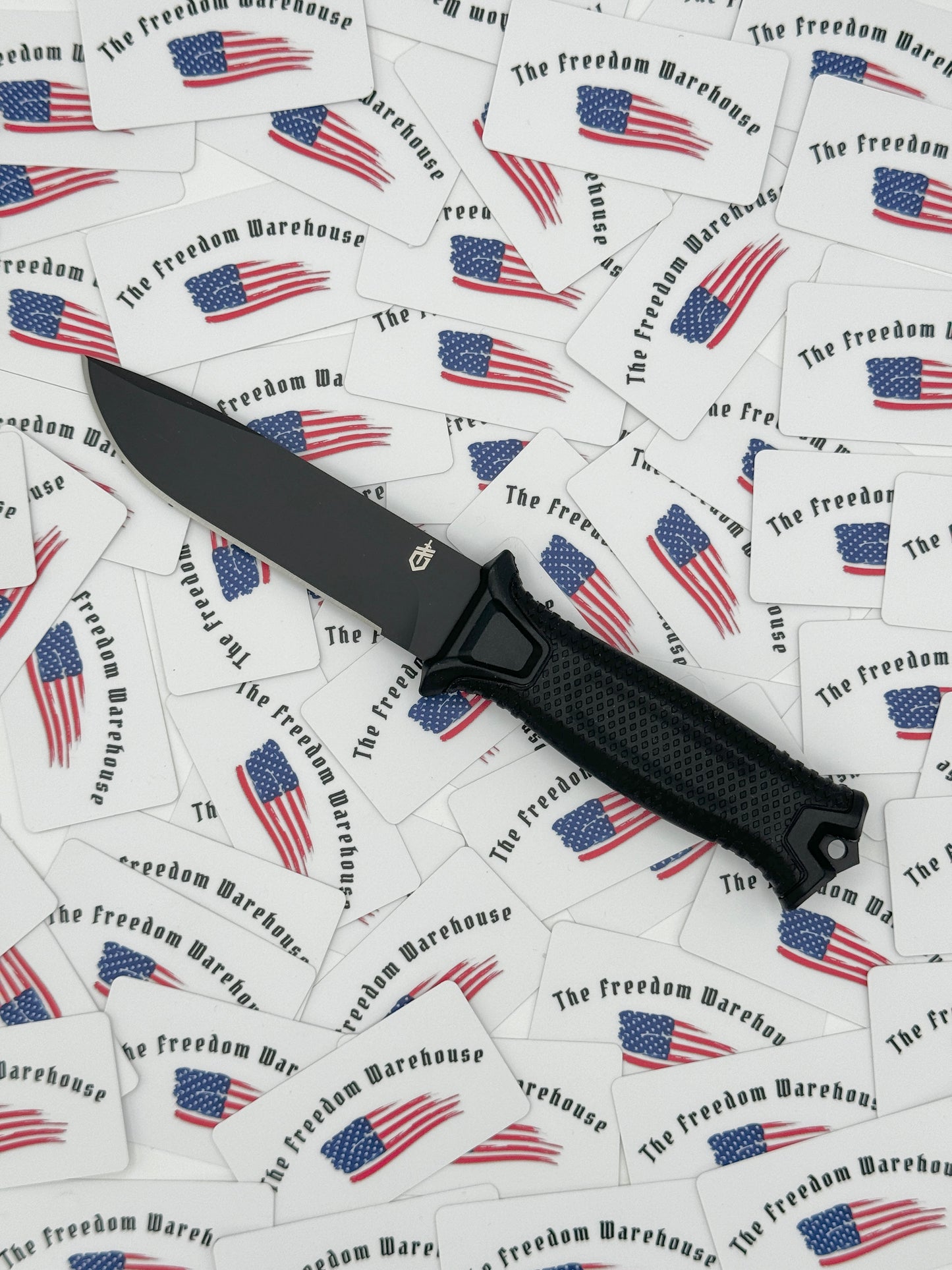 Gerber Strongarm Black Plain Edge Knife