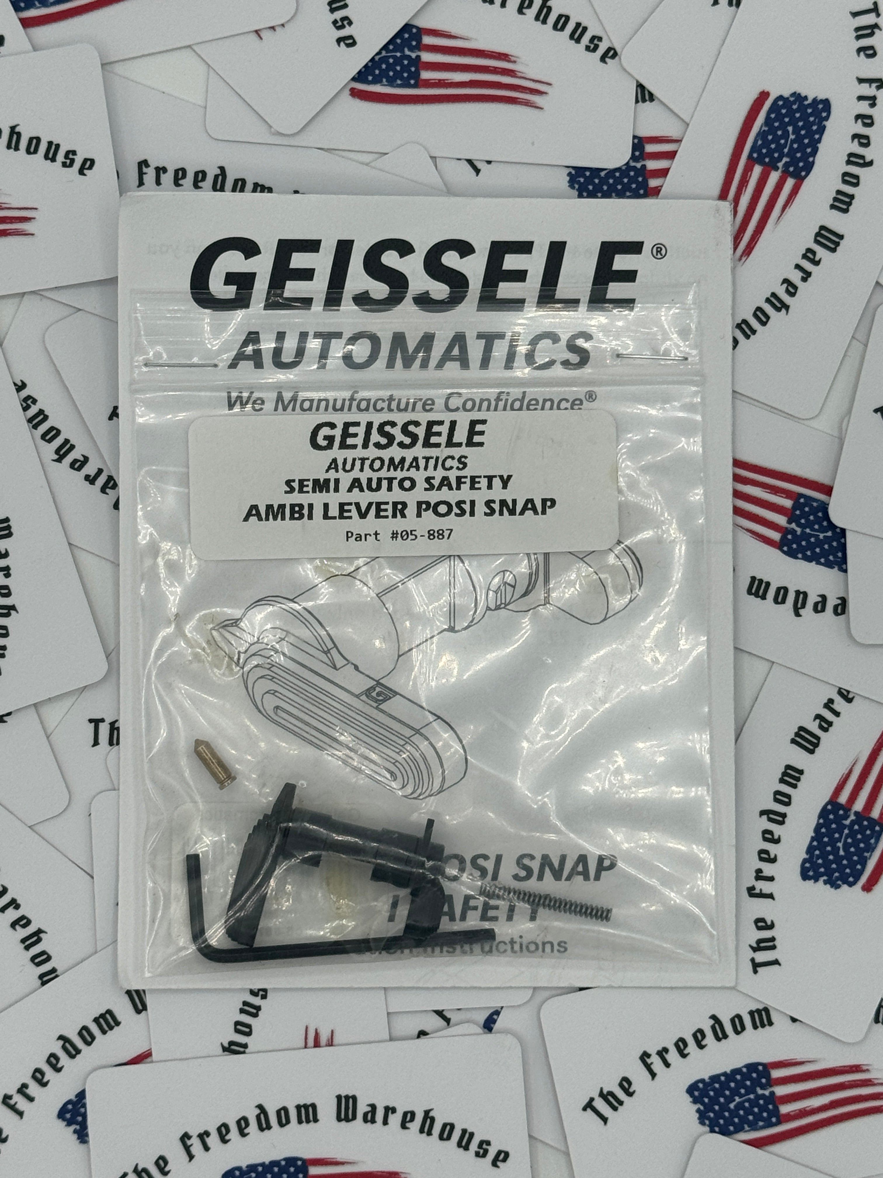 Geissele AR-15 posi-snap Ambi Safety – The Freedom Warehouse