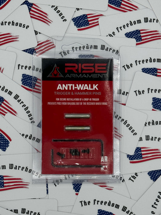 Rise Armament Anti-Walk Trigger
& Hammer Pins