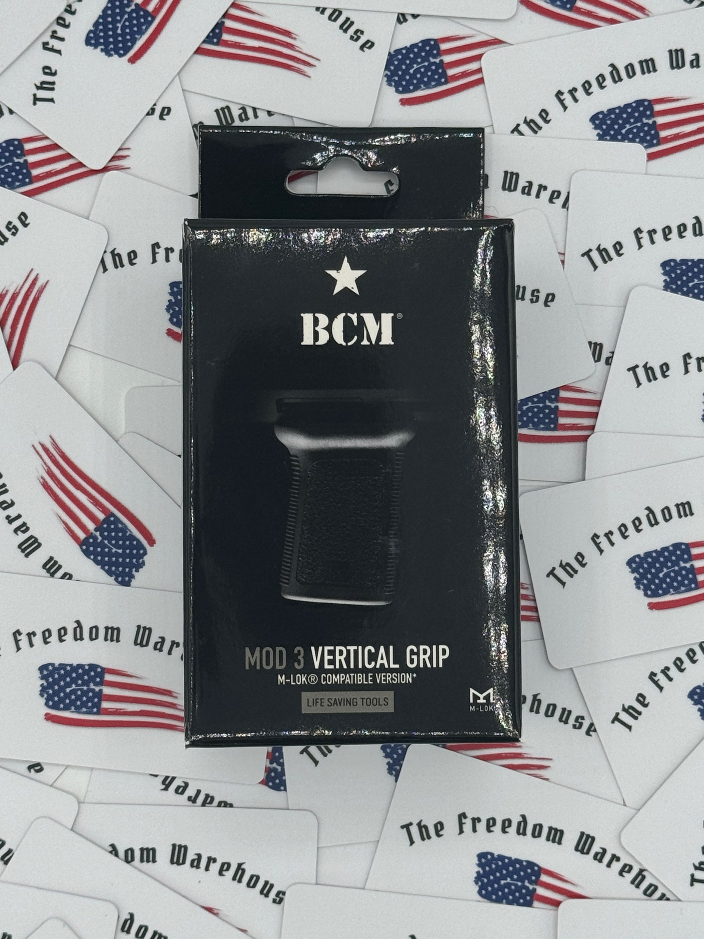 BCM MOD 3 VERTICAL GRIP MLOK - Black