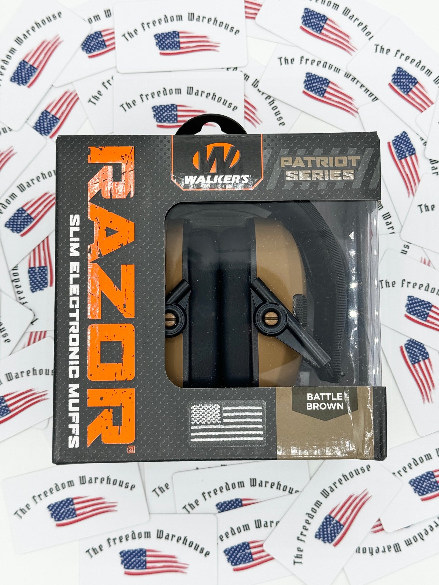 Walker Razor Slim Patriot Series Muffs